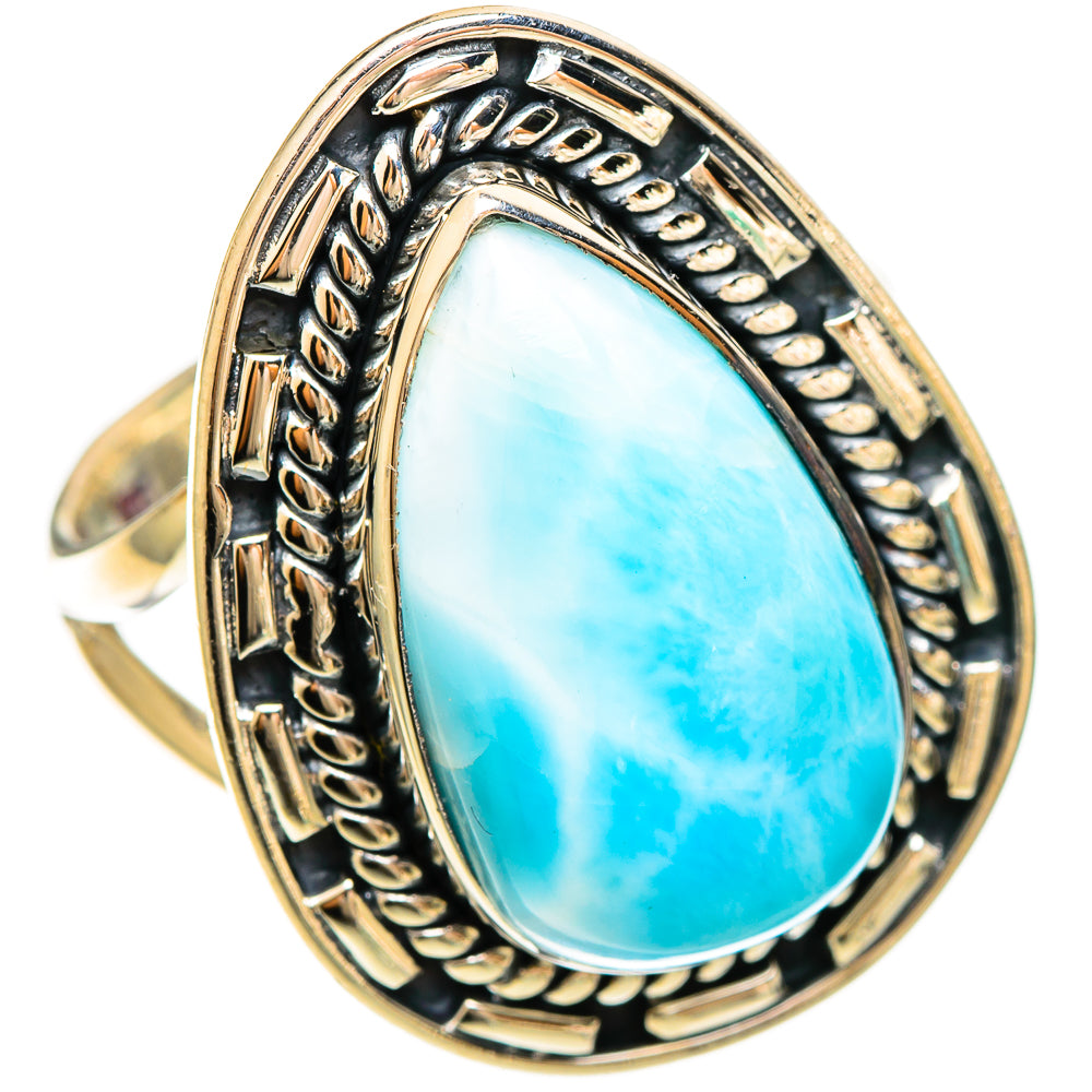 Larimar Rings handcrafted by Anasilvercos - RING109385 - Photo 2