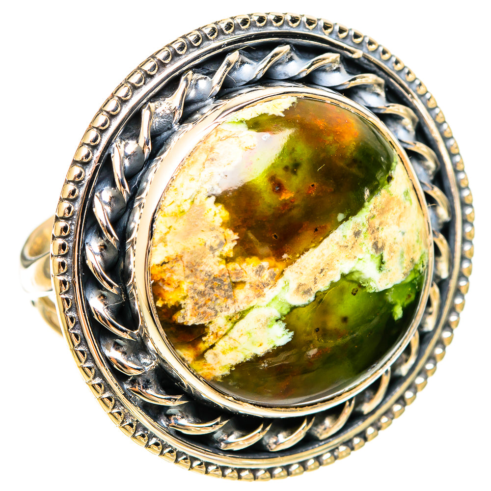 Rainforest Opal Rings handcrafted by Anasilvercos - RING109425 - Photo 2