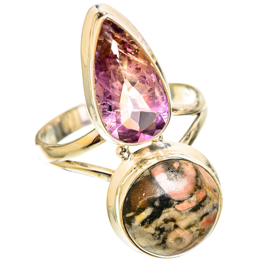 Crinoid Fossil Rings handcrafted by Anasilvercos - RING109449 - Photo 2