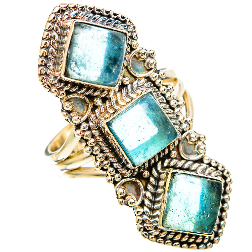 Apatite Rings handcrafted by Anasilvercos - RING109457 - Photo 2