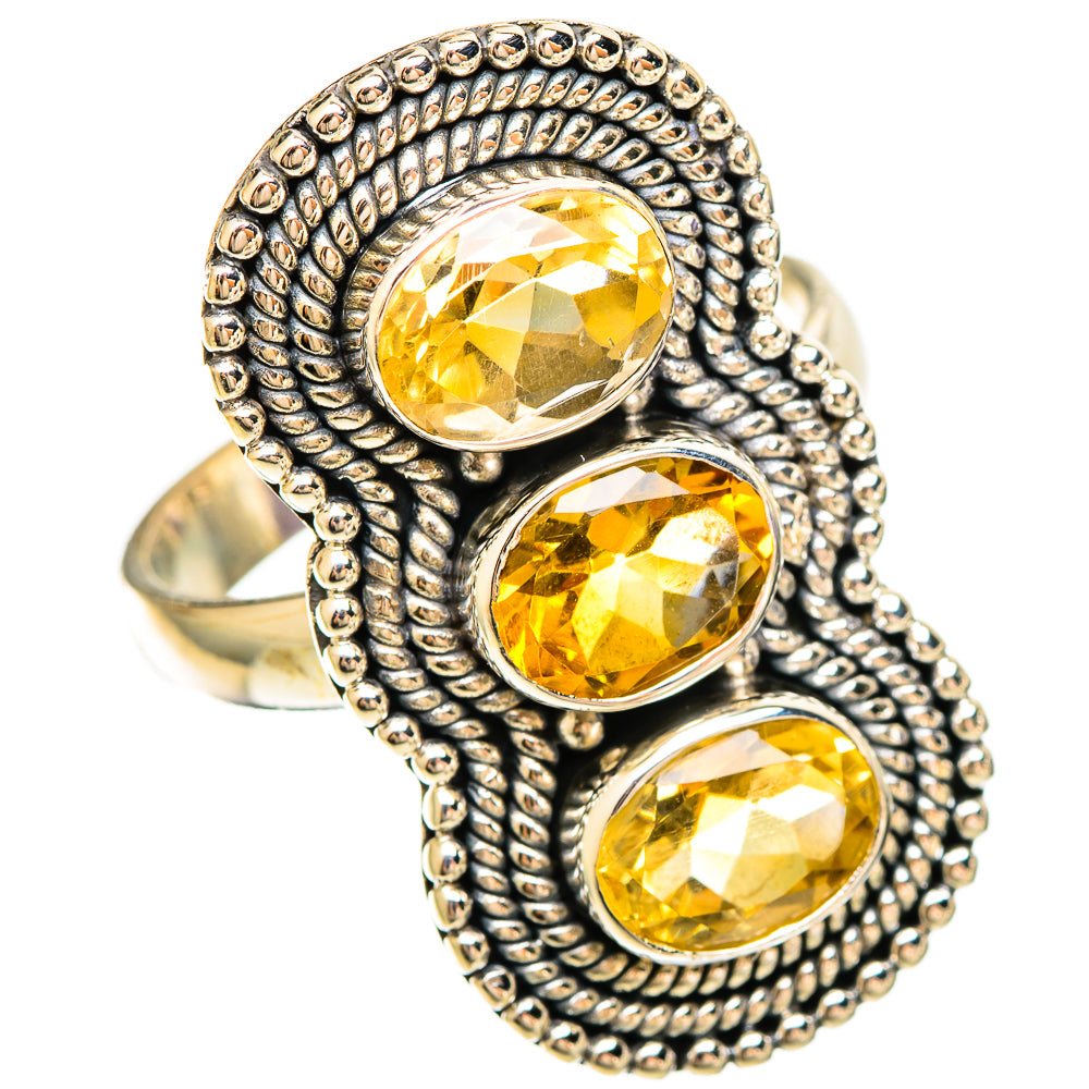 Citrine Rings handcrafted by Anasilvercos - RING109478 - Photo 2