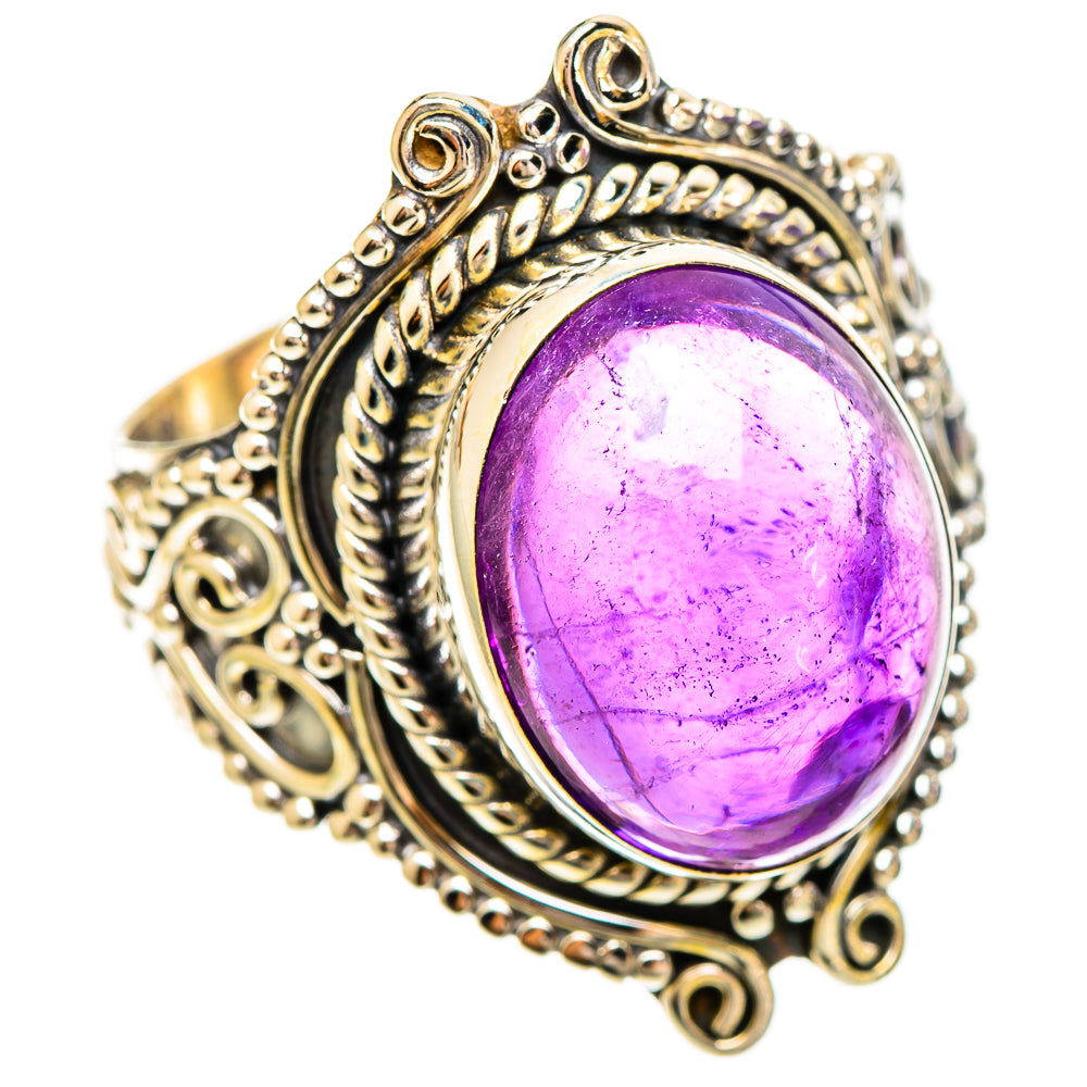 Amethyst Rings handcrafted by Anasilvercos - RING109481 - Photo 2