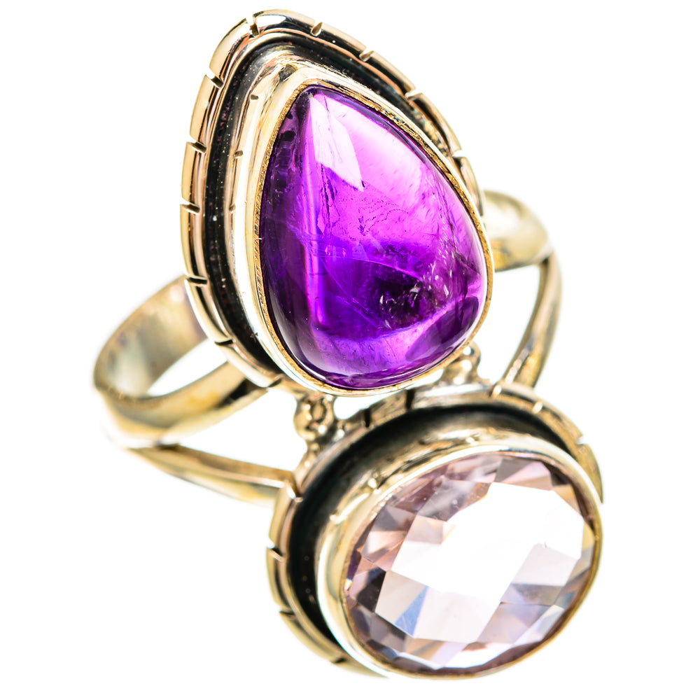 Amethyst Rings handcrafted by Anasilvercos - RING109482 - Photo 2