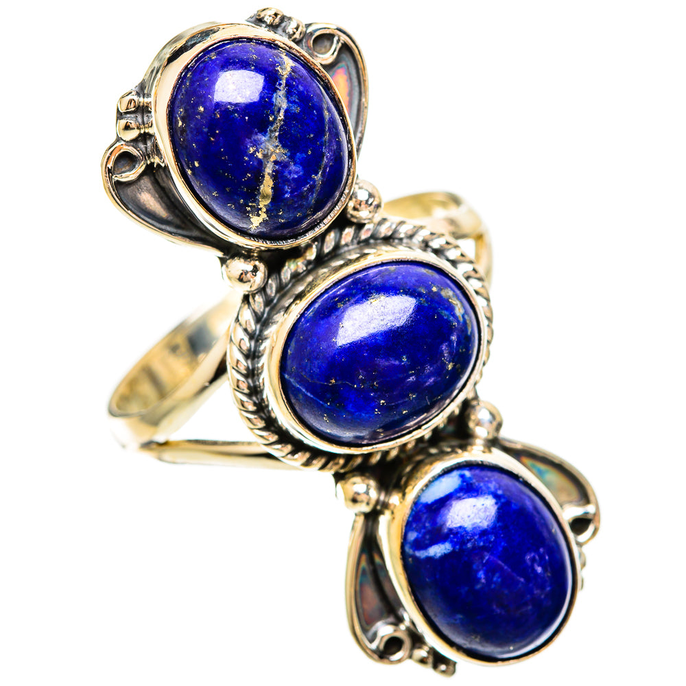 Lapis Lazuli Rings handcrafted by Anasilvercos - RING109496 - Photo 2