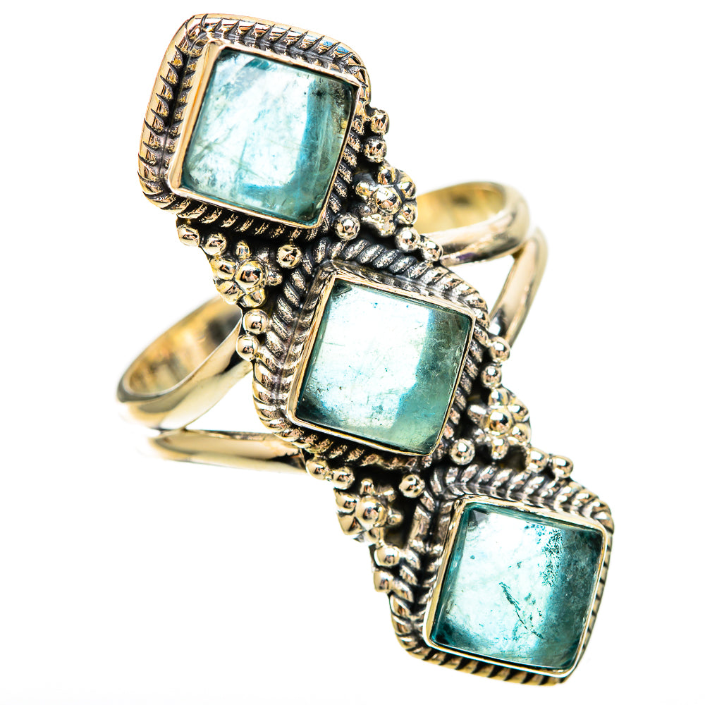 Apatite Rings handcrafted by Anasilvercos - RING109499 - Photo 2