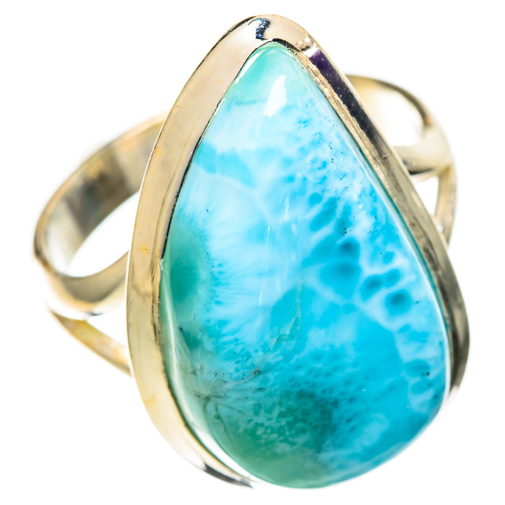 Larimar Rings handcrafted by Anasilvercos - RING109533 - Photo 2