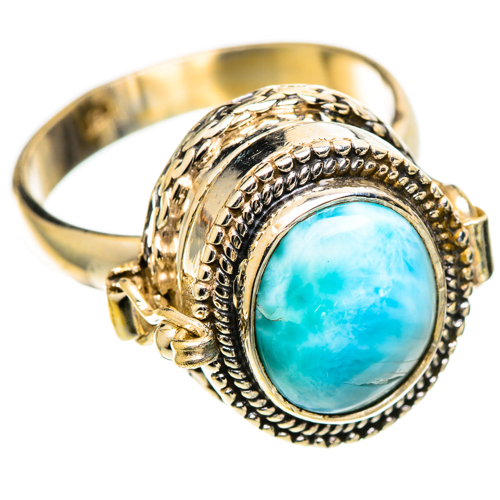 Larimar Rings handcrafted by Anasilvercos - RING109536 - Photo 2