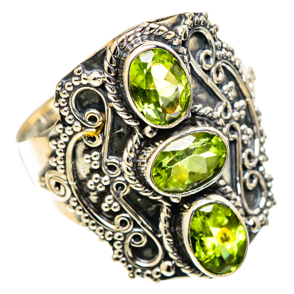 Peridot Rings handcrafted by Anasilvercos - RING109541 - Photo 2