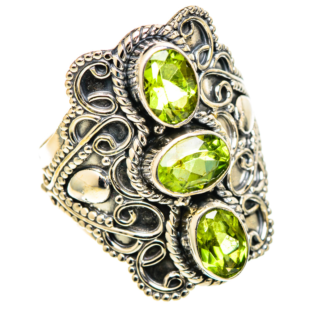 Peridot Rings handcrafted by Anasilvercos - RING109571 - Photo 2
