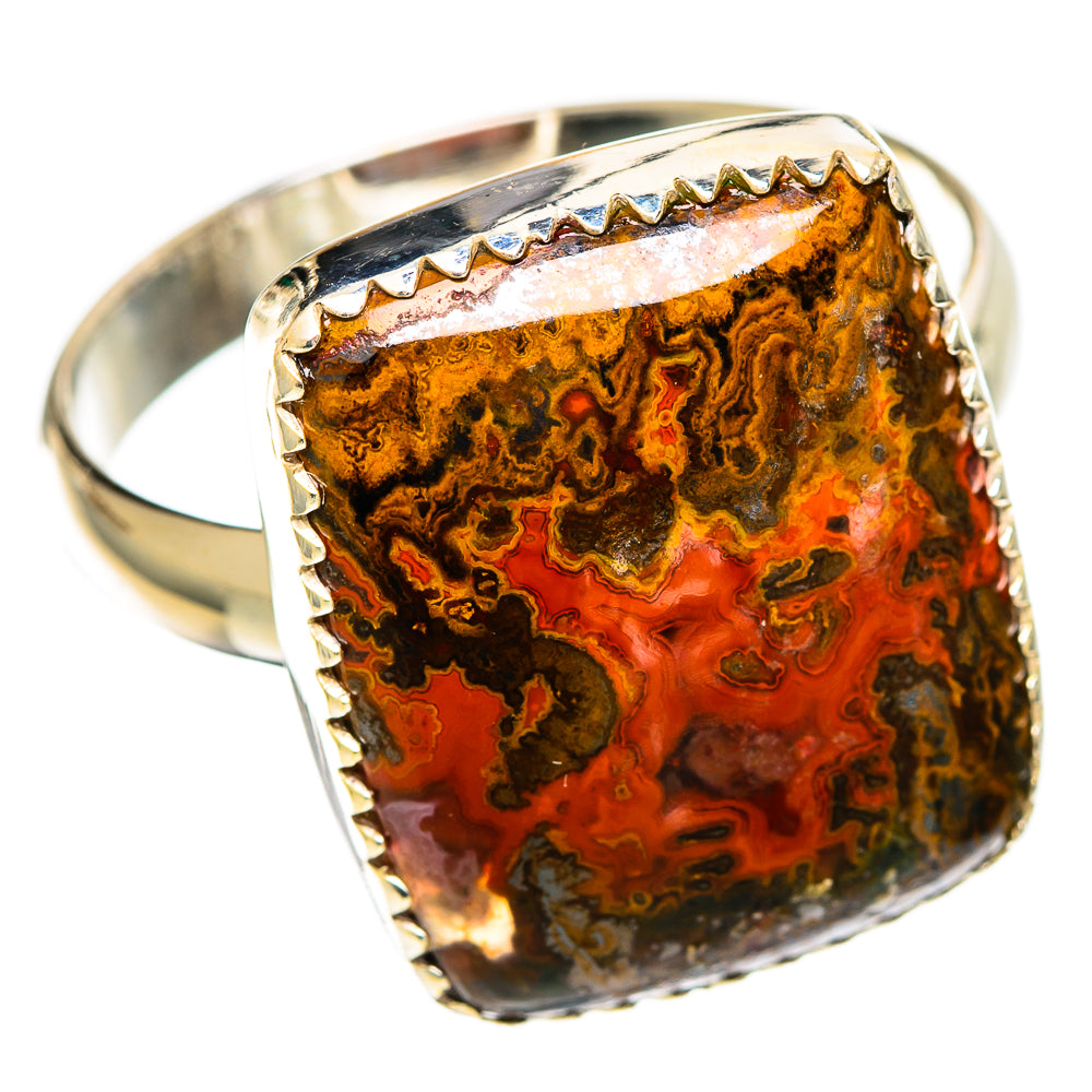 Moroccan Agate Rings handcrafted by Anasilvercos - RING109574 - Photo 2