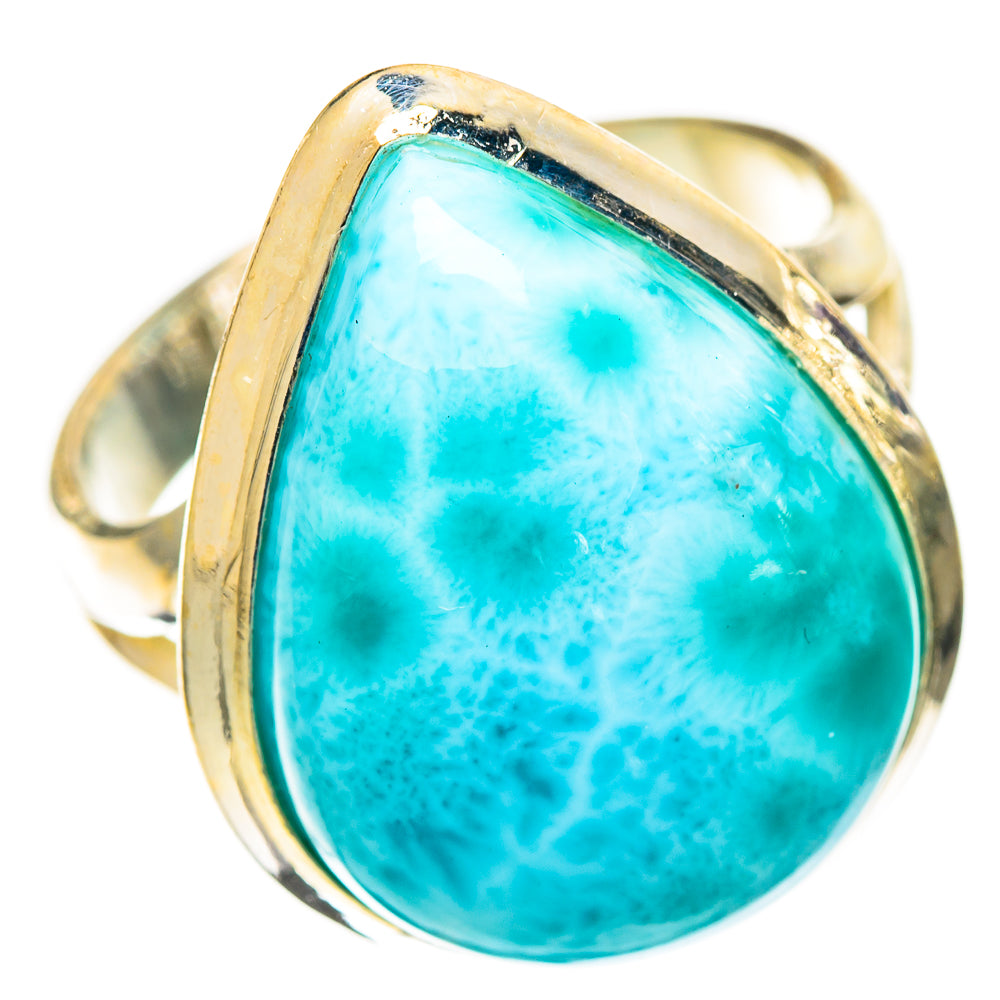 Larimar Rings handcrafted by Anasilvercos - RING109595 - Photo 2