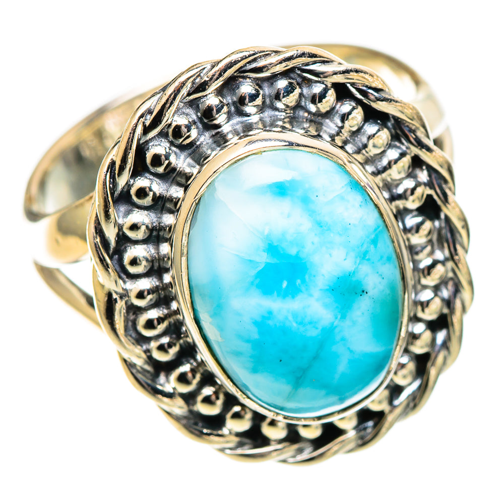 Larimar Rings handcrafted by Anasilvercos - RING109598 - Photo 2