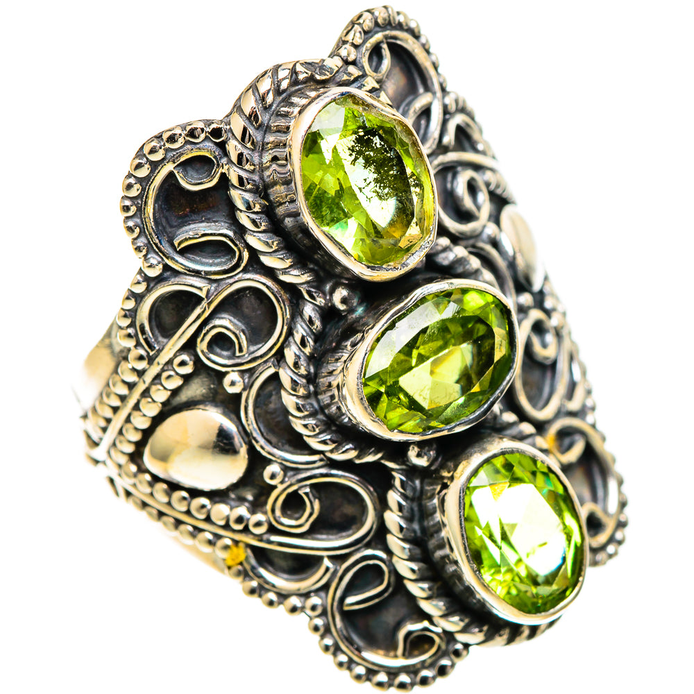 Peridot Rings handcrafted by Anasilvercos - RING109600 - Photo 2