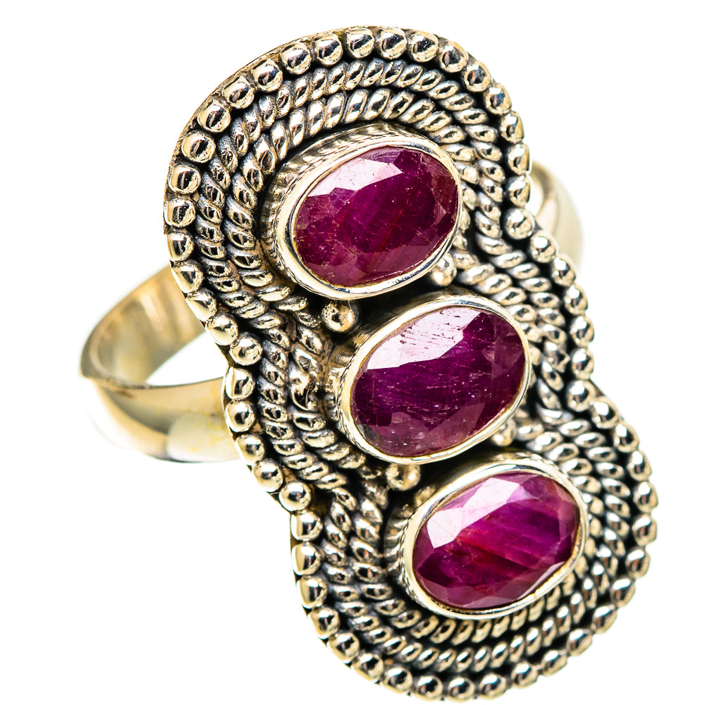 Ruby Rings handcrafted by Anasilvercos - RING109604 - Photo 2