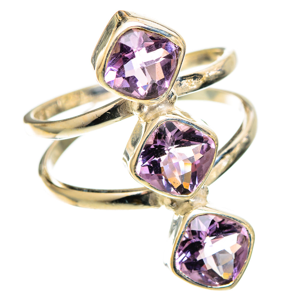 Amethyst Rings handcrafted by Anasilvercos - RING109607 - Photo 2