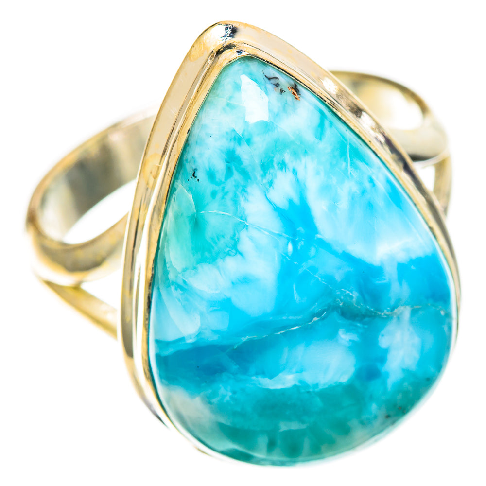 Larimar Rings handcrafted by Anasilvercos - RING109624 - Photo 2