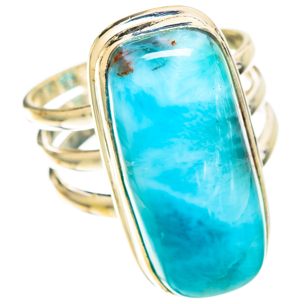 Larimar Rings handcrafted by Anasilvercos - RING109626 - Photo 2