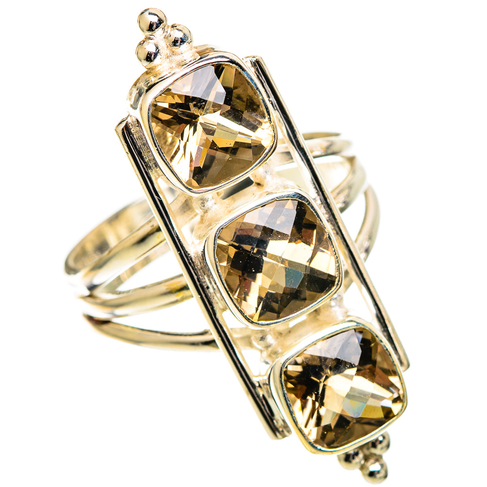 Smoky Quartz Rings handcrafted by Anasilvercos - RING109630 - Photo 2