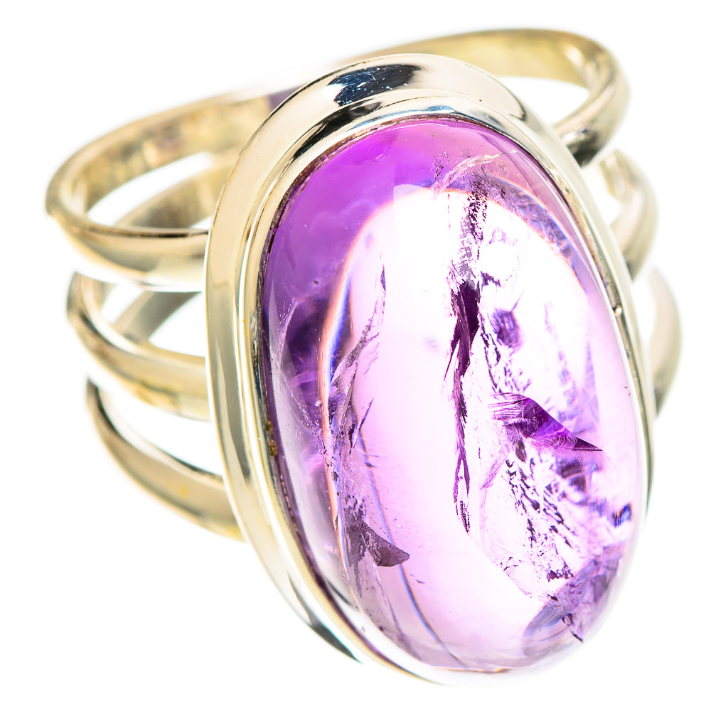 Amethyst Rings handcrafted by Anasilvercos - RING109634 - Photo 2
