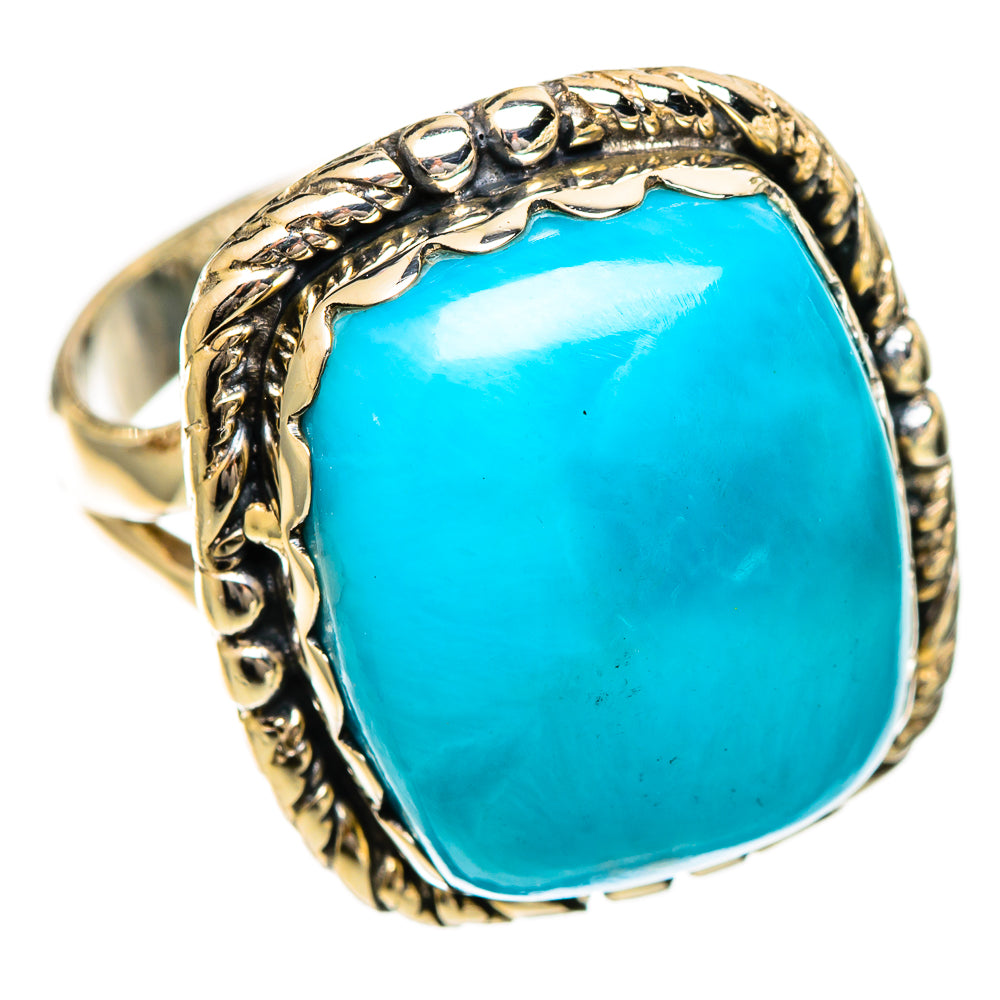 Larimar Rings handcrafted by Anasilvercos - RING109647 - Photo 2