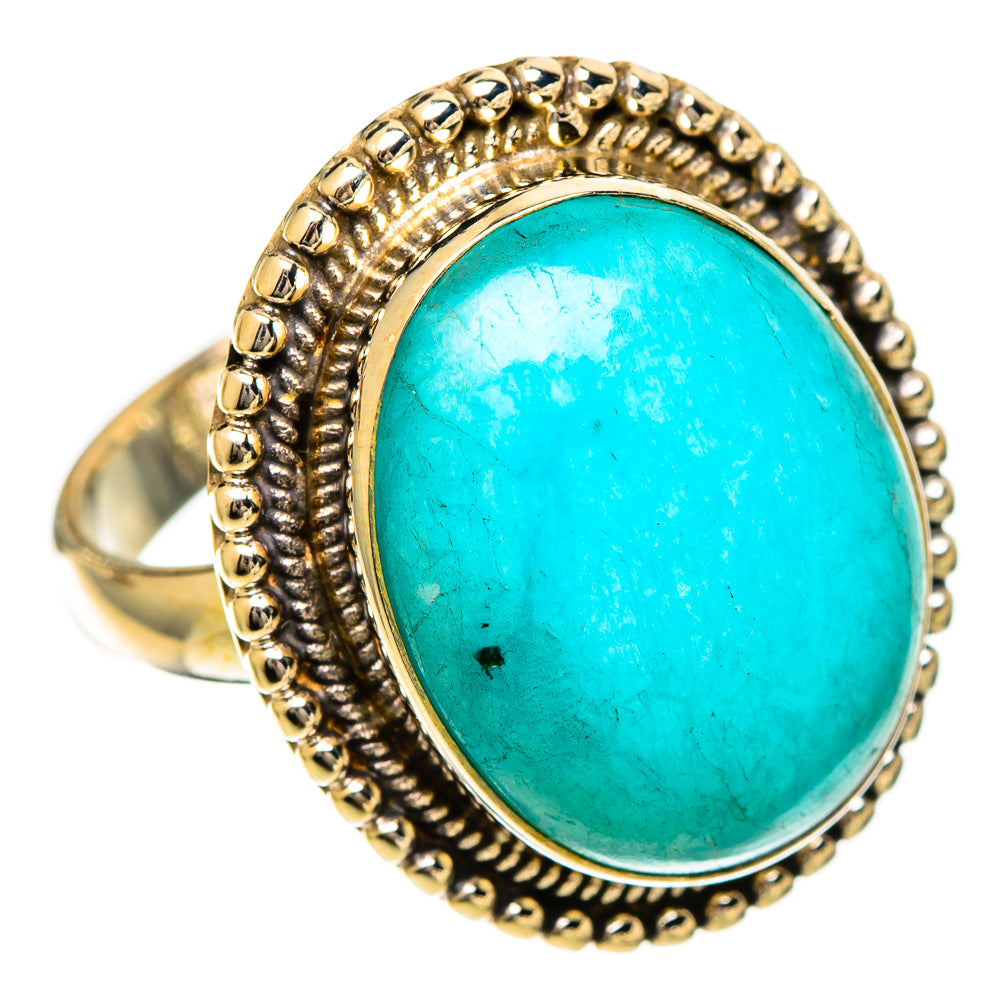 Amazonite Rings handcrafted by Anasilvercos - RING109650 - Photo 2