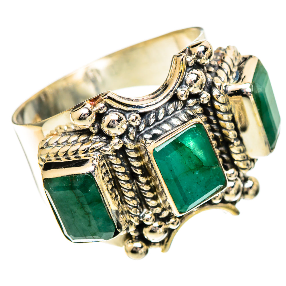 Emerald Rings handcrafted by Anasilvercos - RING109654 - Photo 2