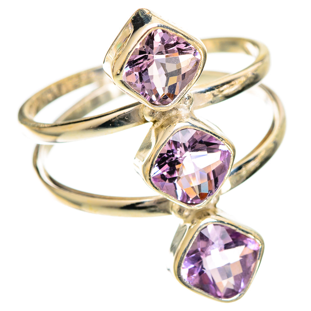 Amethyst Rings handcrafted by Anasilvercos - RING109660 - Photo 2