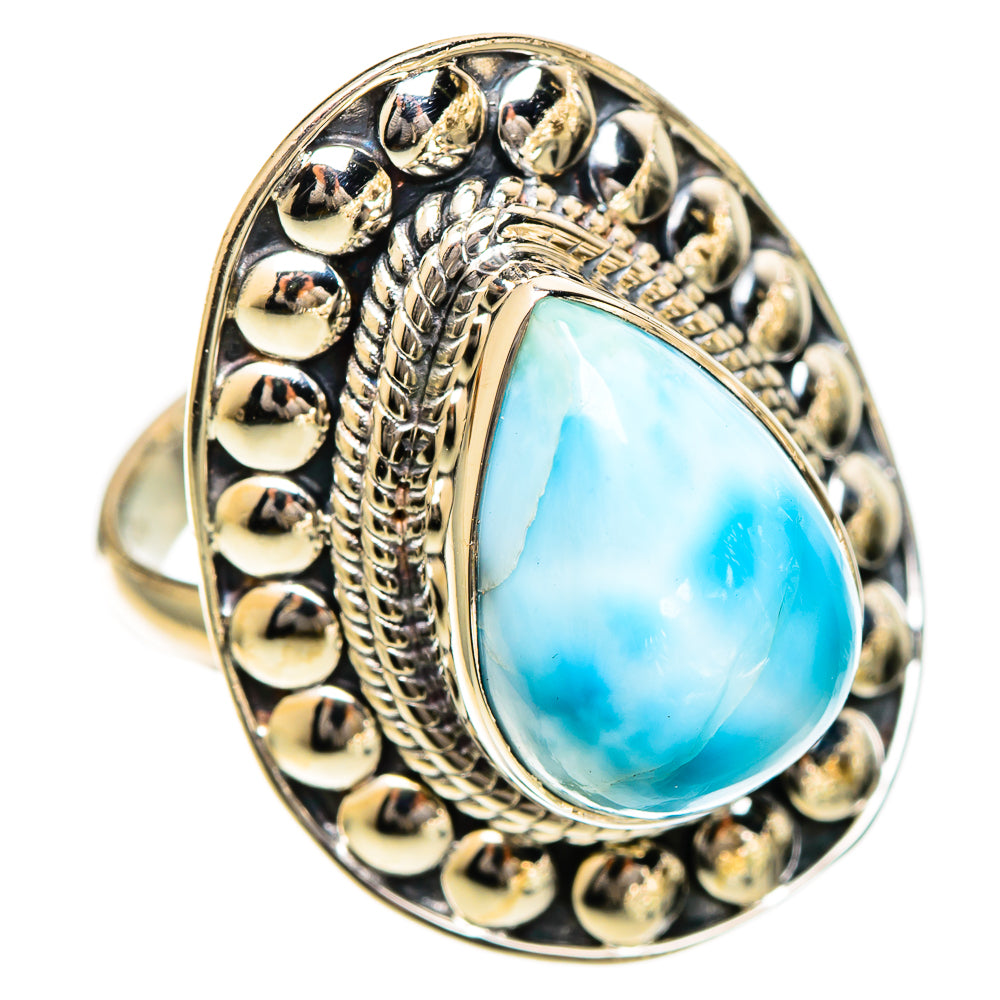 Larimar Rings handcrafted by Anasilvercos - RING109676 - Photo 2