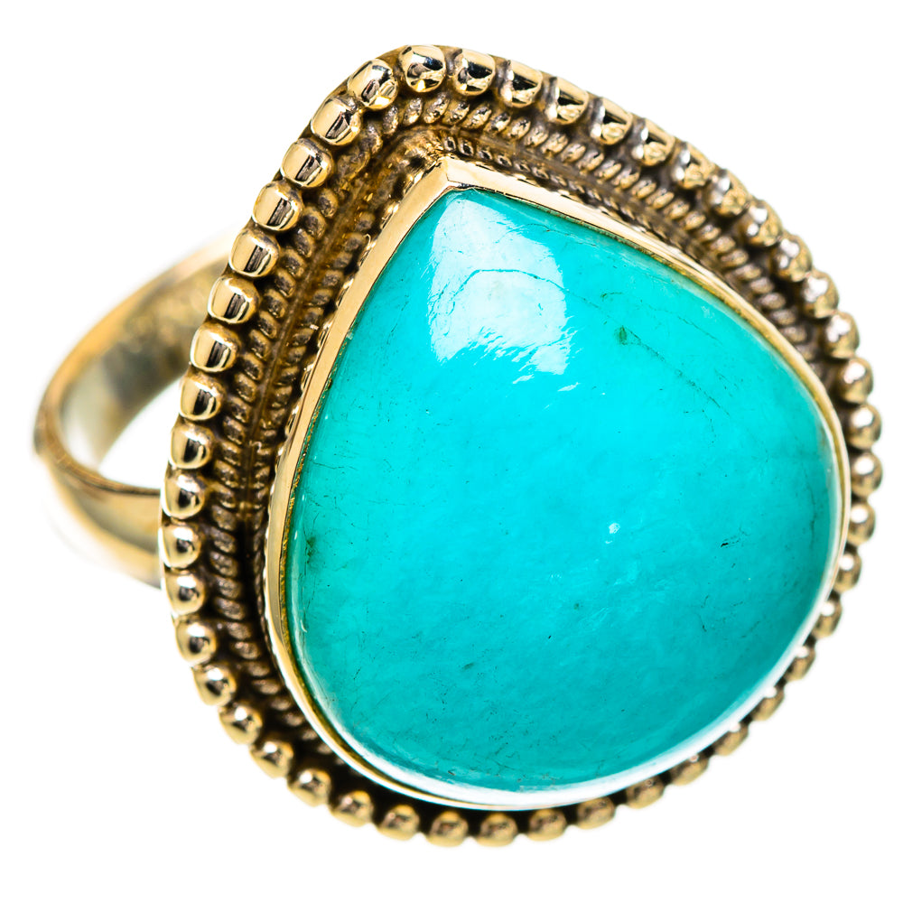 Amazonite Rings handcrafted by Anasilvercos - RING109678 - Photo 2