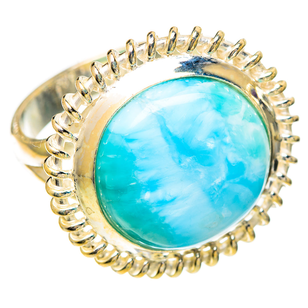 Larimar Rings handcrafted by Anasilvercos - RING109679 - Photo 2