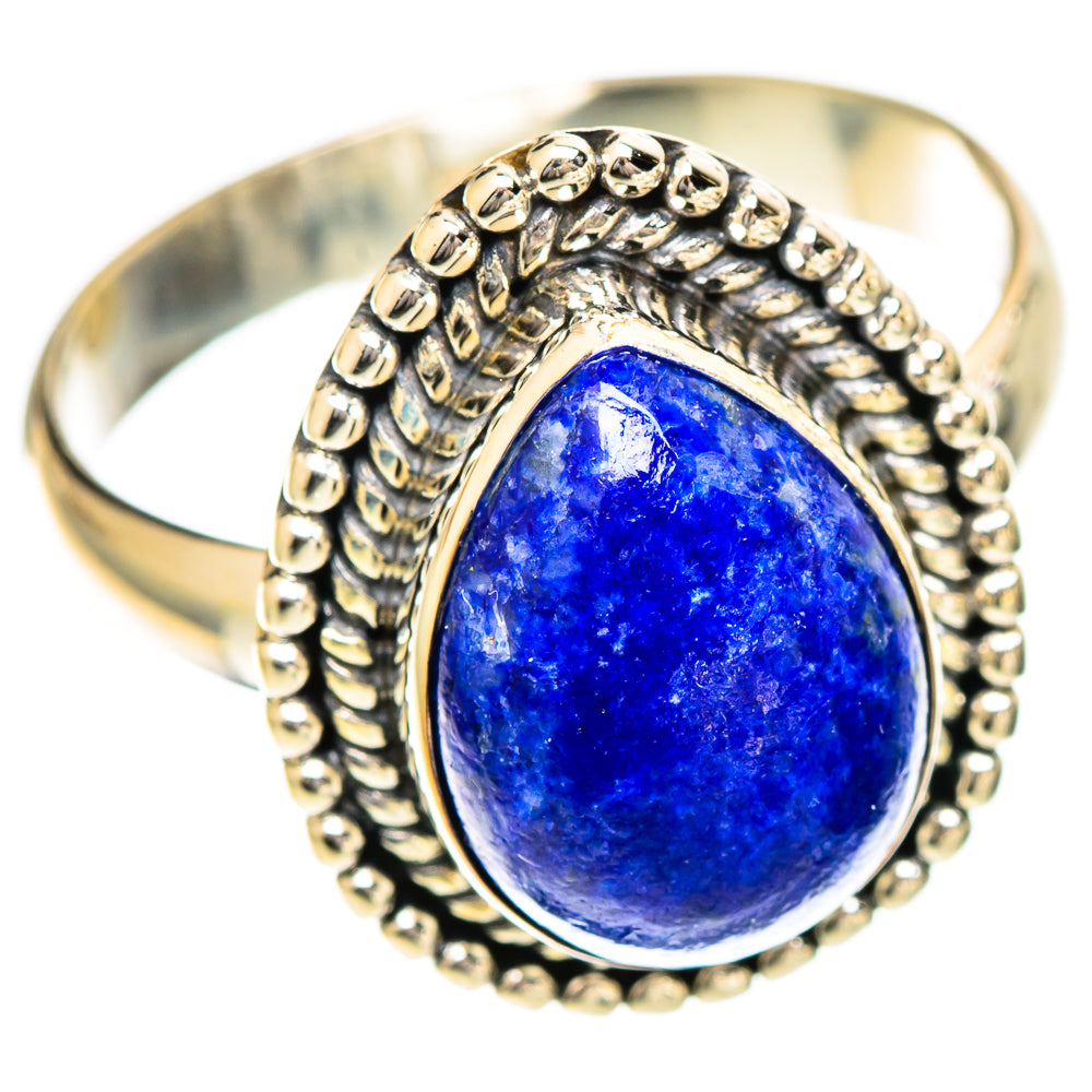 Lapis Lazuli Rings handcrafted by Anasilvercos - RING109680 - Photo 2