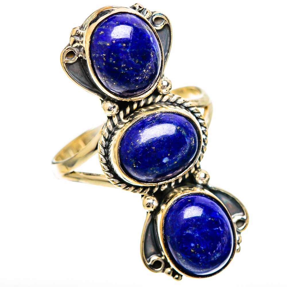 Lapis Lazuli Rings handcrafted by Anasilvercos - RING109718 - Photo 2