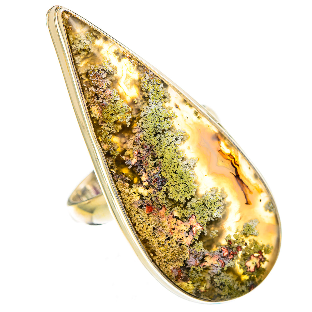 Plume Agate Rings handcrafted by Anasilvercos - RING109724 - Photo 2