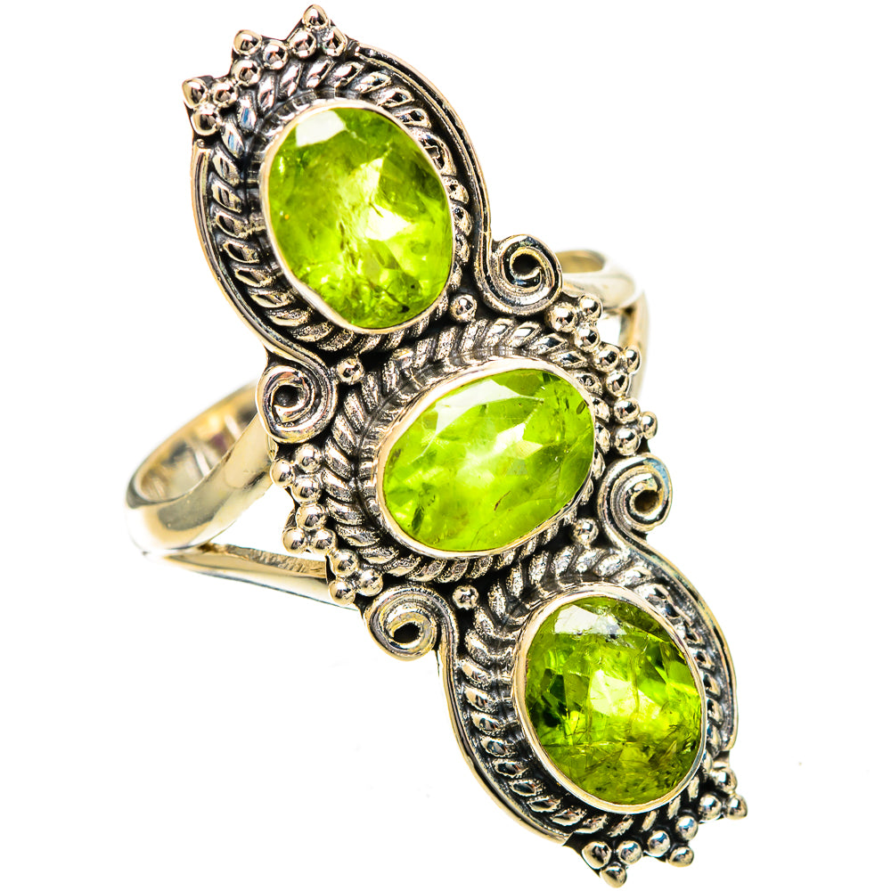 Peridot Rings handcrafted by Anasilvercos - RING109728 - Photo 2
