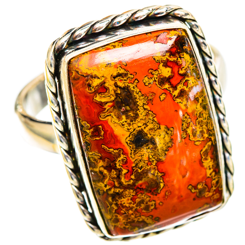 Moroccan Agate Rings handcrafted by Anasilvercos - RING109732 - Photo 2