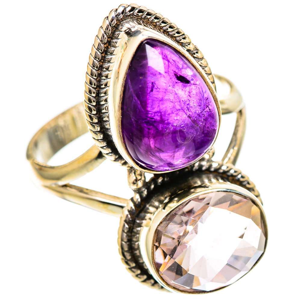 Amethyst Rings handcrafted by Anasilvercos - RING109737 - Photo 2