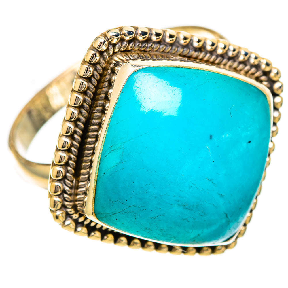 Amazonite Rings handcrafted by Anasilvercos - RING109751 - Photo 2