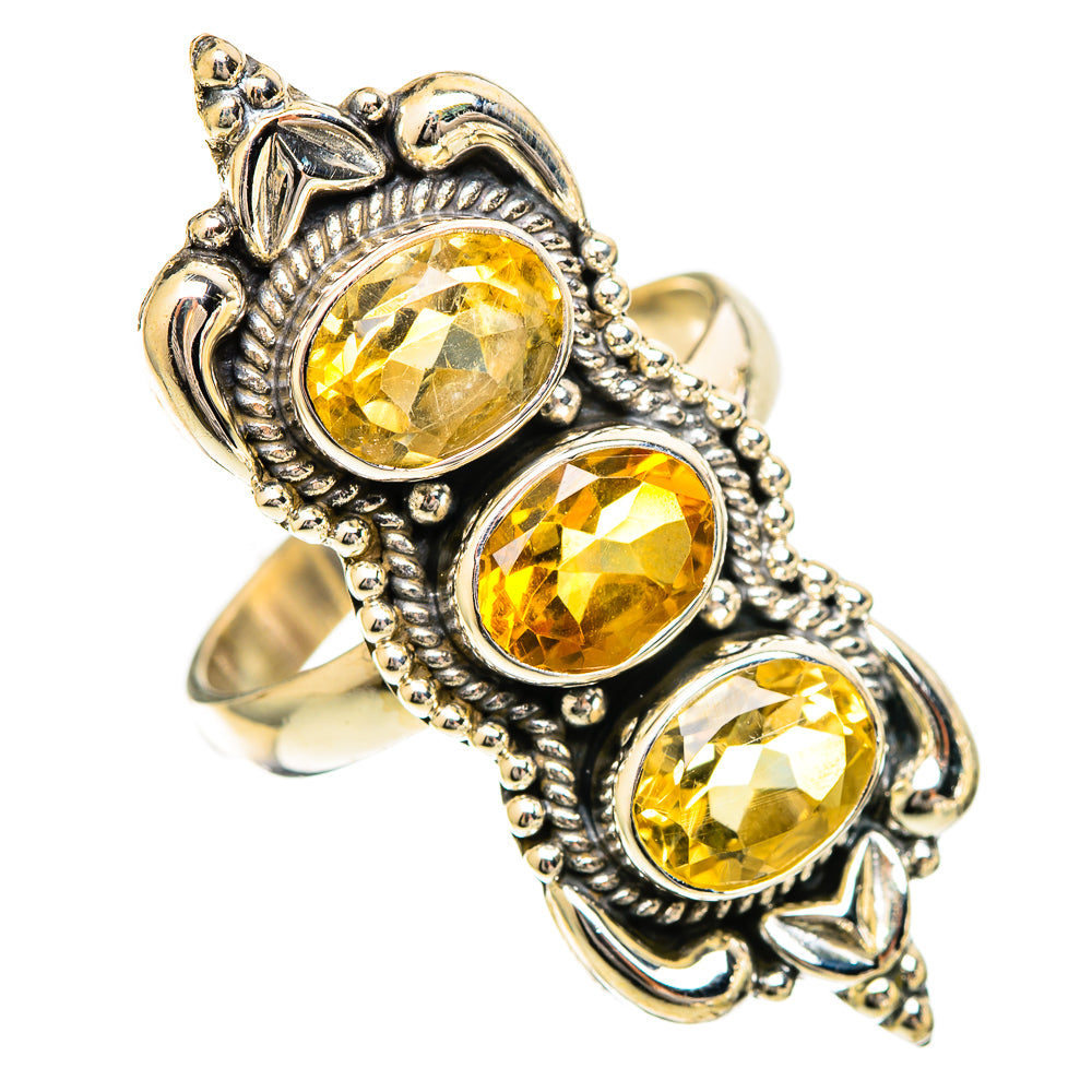 Citrine Rings handcrafted by Anasilvercos - RING109772 - Photo 2