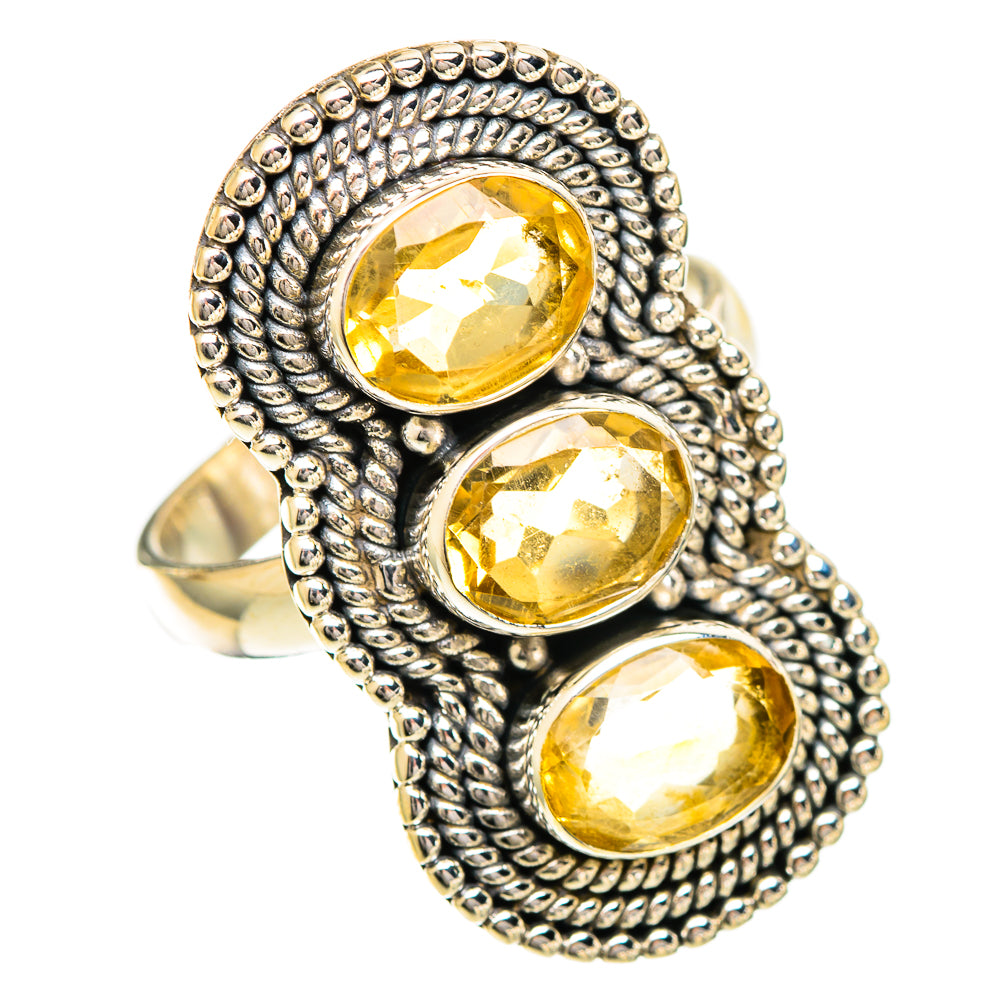 Citrine Rings handcrafted by Anasilvercos - RING109773 - Photo 2