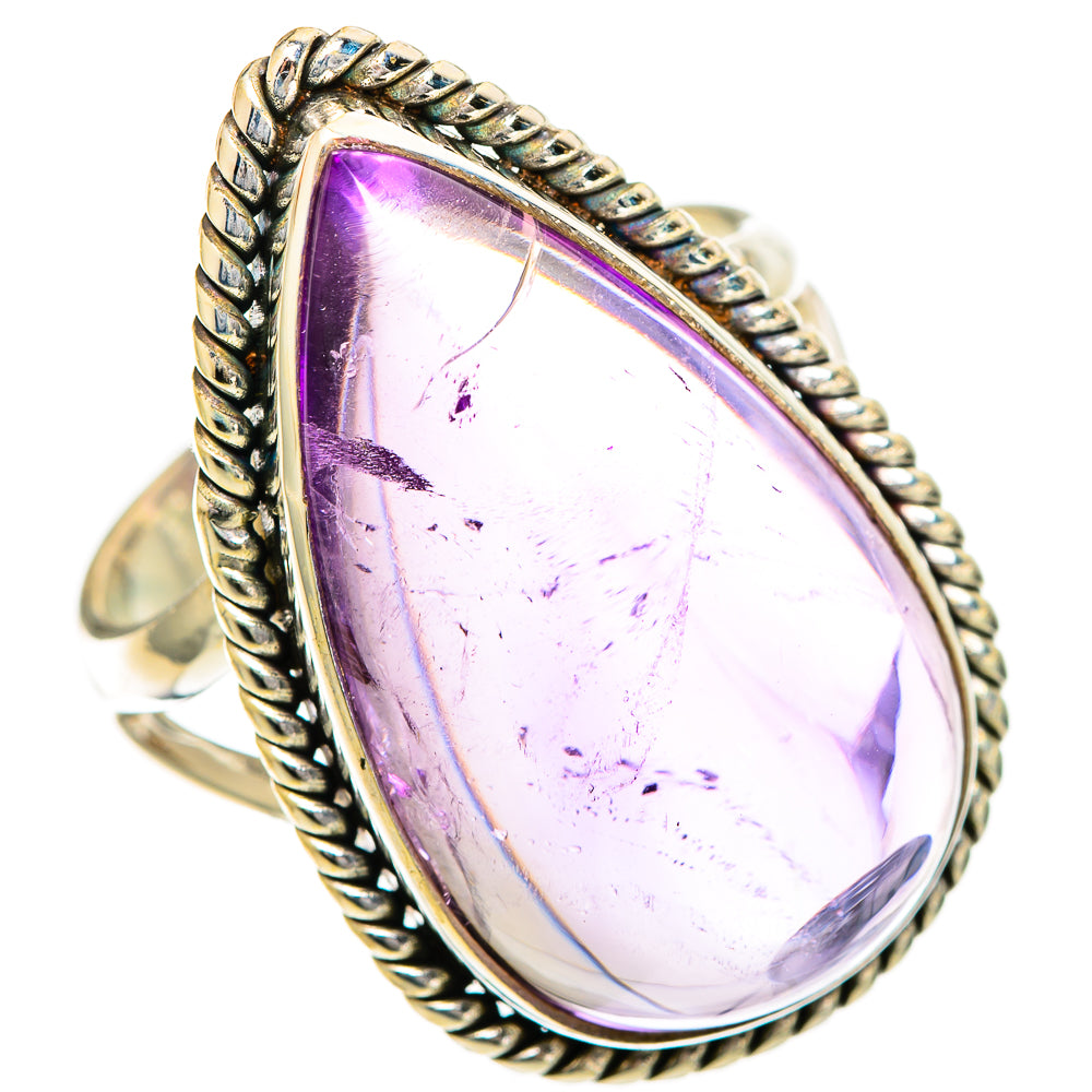 Amethyst Rings handcrafted by Anasilvercos - RING109779 - Photo 2