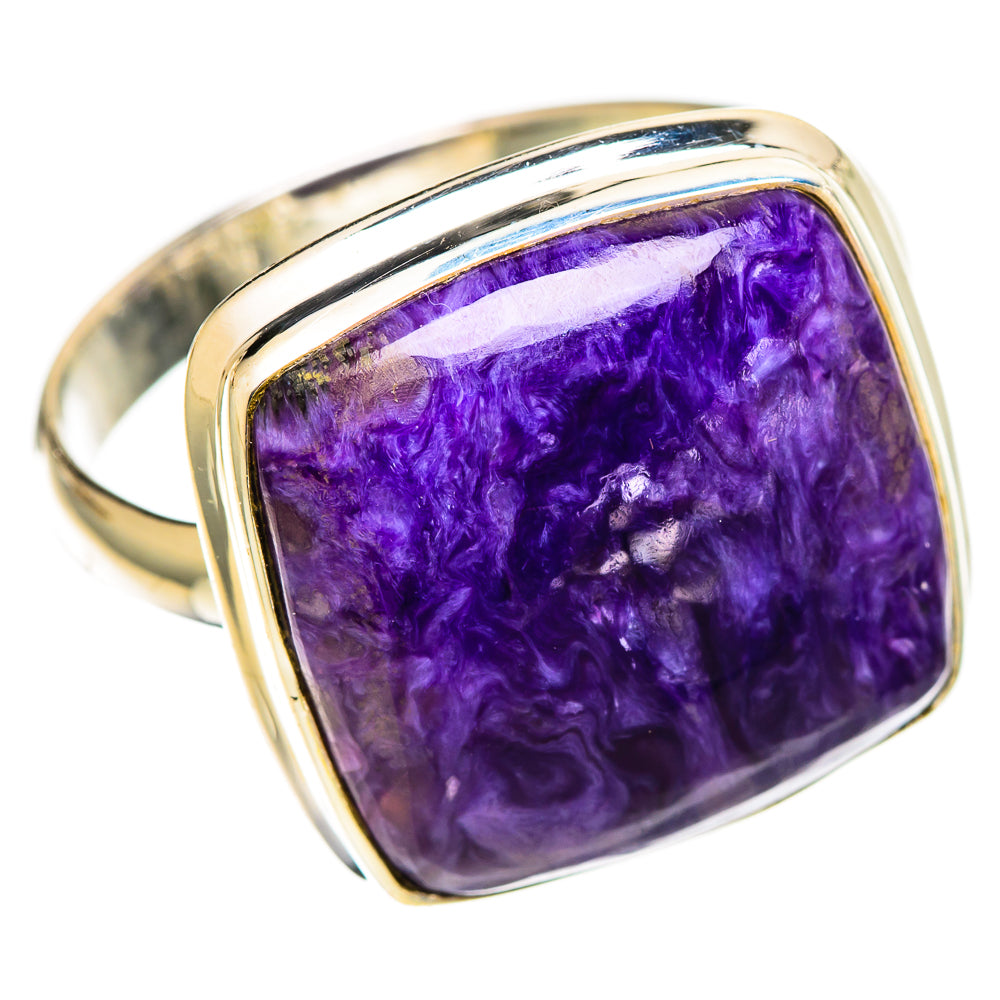Charoite Rings handcrafted by Anasilvercos - RING109784 - Photo 2