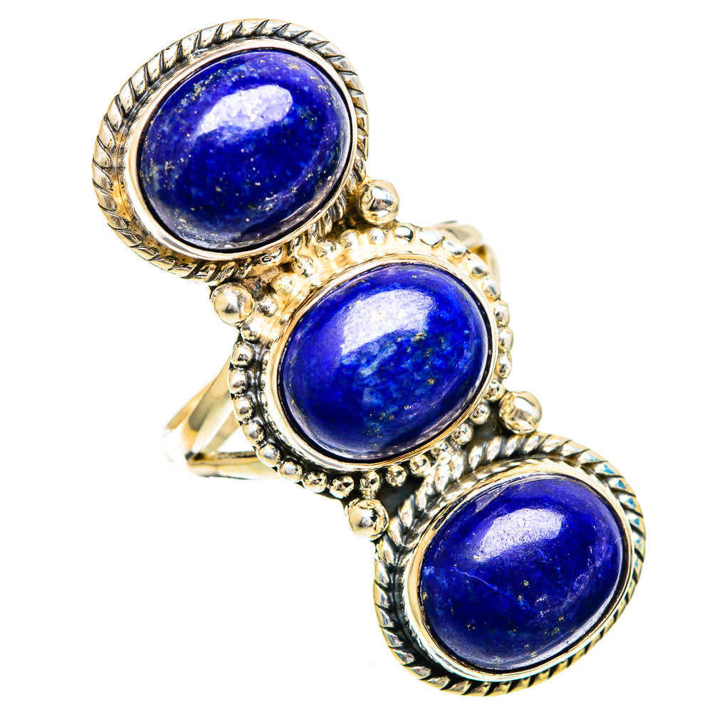 Lapis Lazuli Rings handcrafted by Anasilvercos - RING109833 - Photo 2