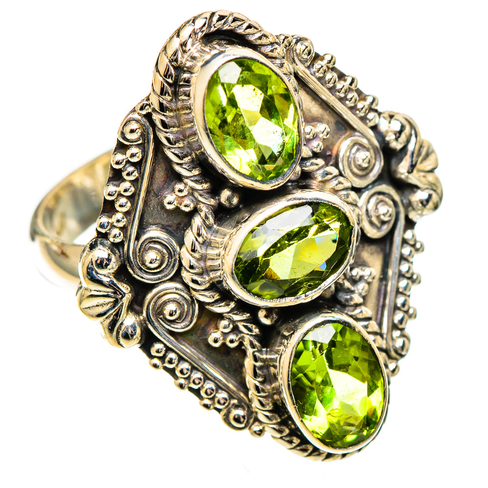 Peridot Rings handcrafted by Anasilvercos - RING109850 - Photo 2