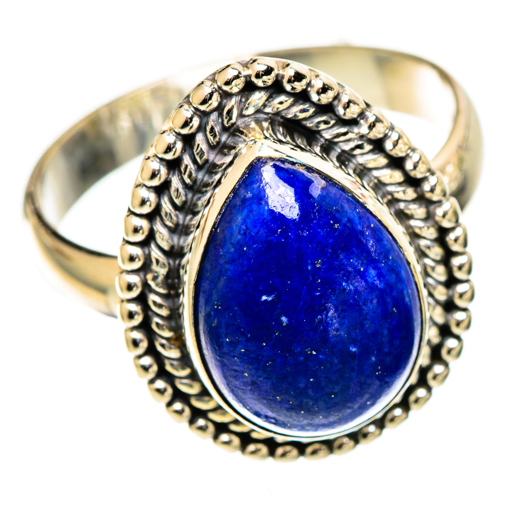 Lapis Lazuli Rings handcrafted by Anasilvercos - RING109873 - Photo 2