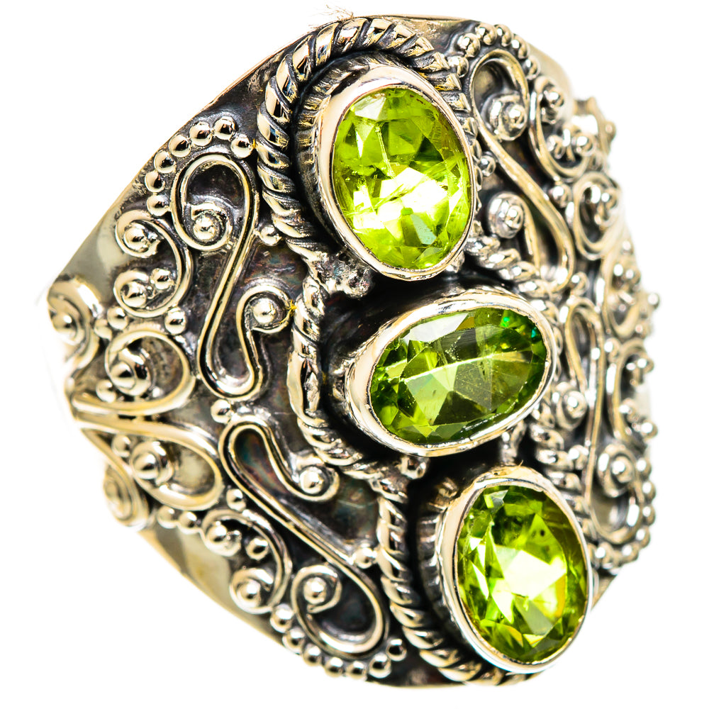Peridot Rings handcrafted by Anasilvercos - RING109877 - Photo 2