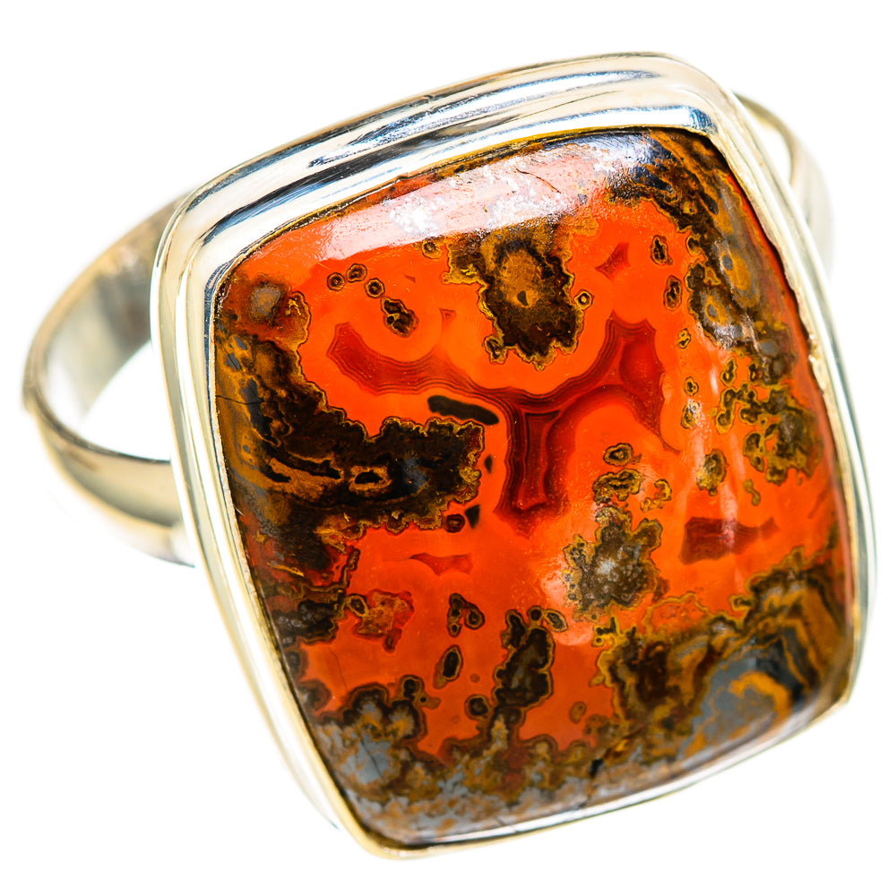 Moroccan Agate Rings handcrafted by Anasilvercos - RING109881 - Photo 2