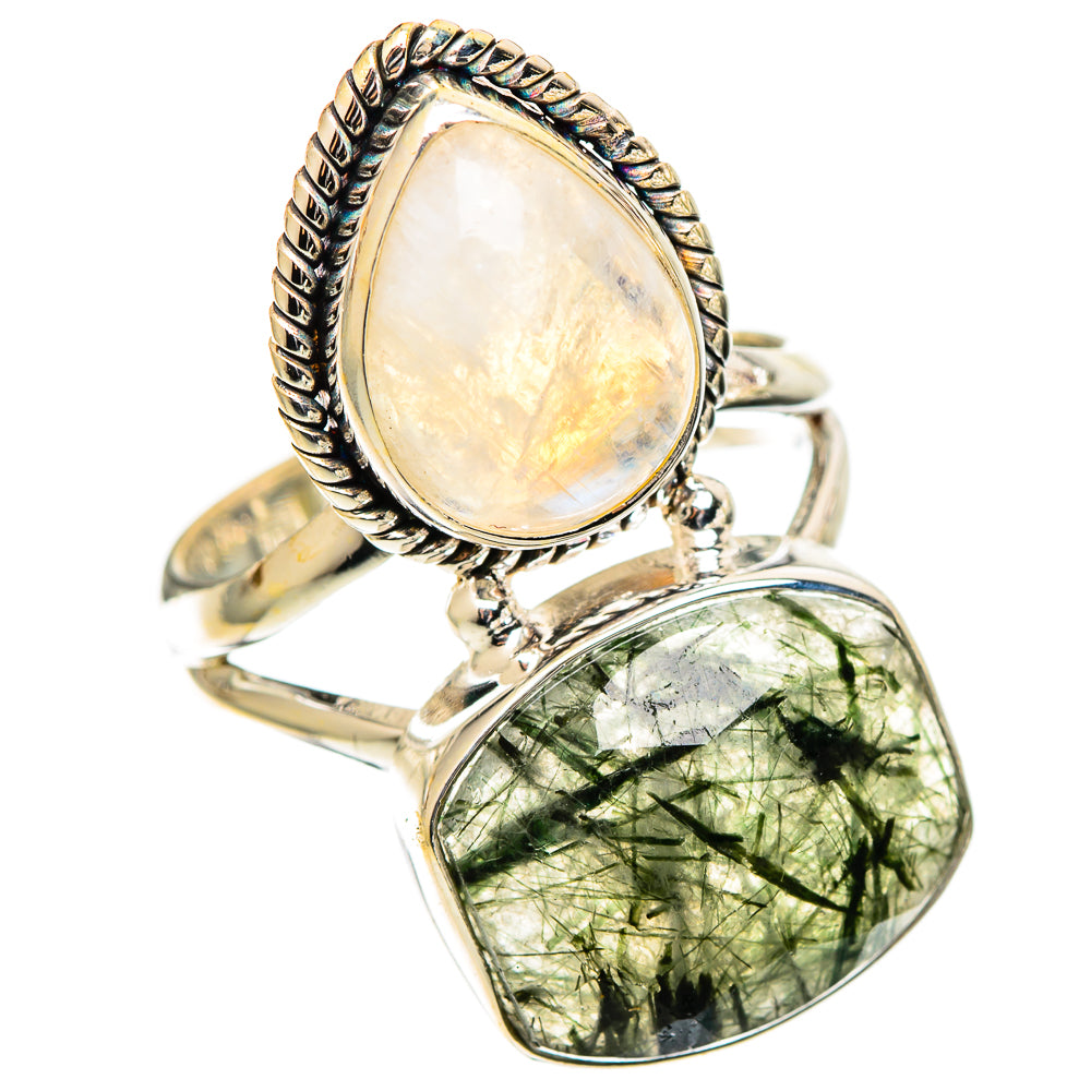 Tourmalinated Quartz Rings handcrafted by Anasilvercos - RING109890 - Photo 2