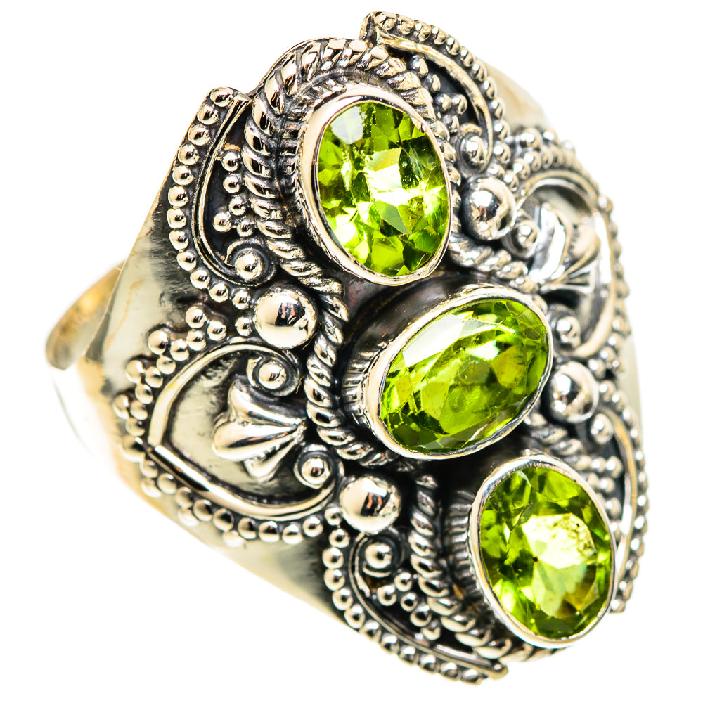 Peridot Rings handcrafted by Anasilvercos - RING109905 - Photo 2