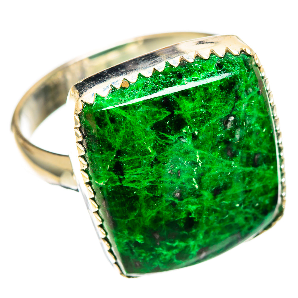 Gaspeite Rings handcrafted by Anasilvercos - RING109907 - Photo 2