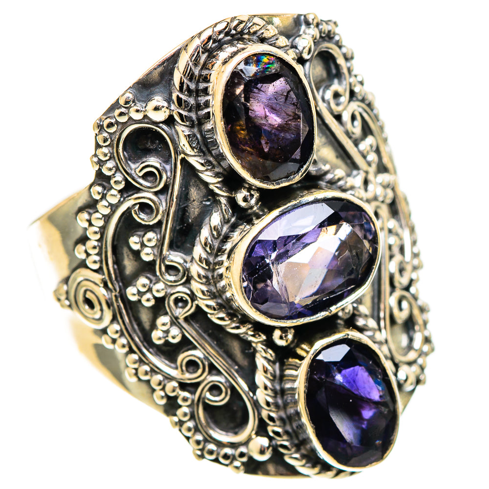 Violet Spinel Rings handcrafted by Anasilvercos - RING109917 - Photo 2
